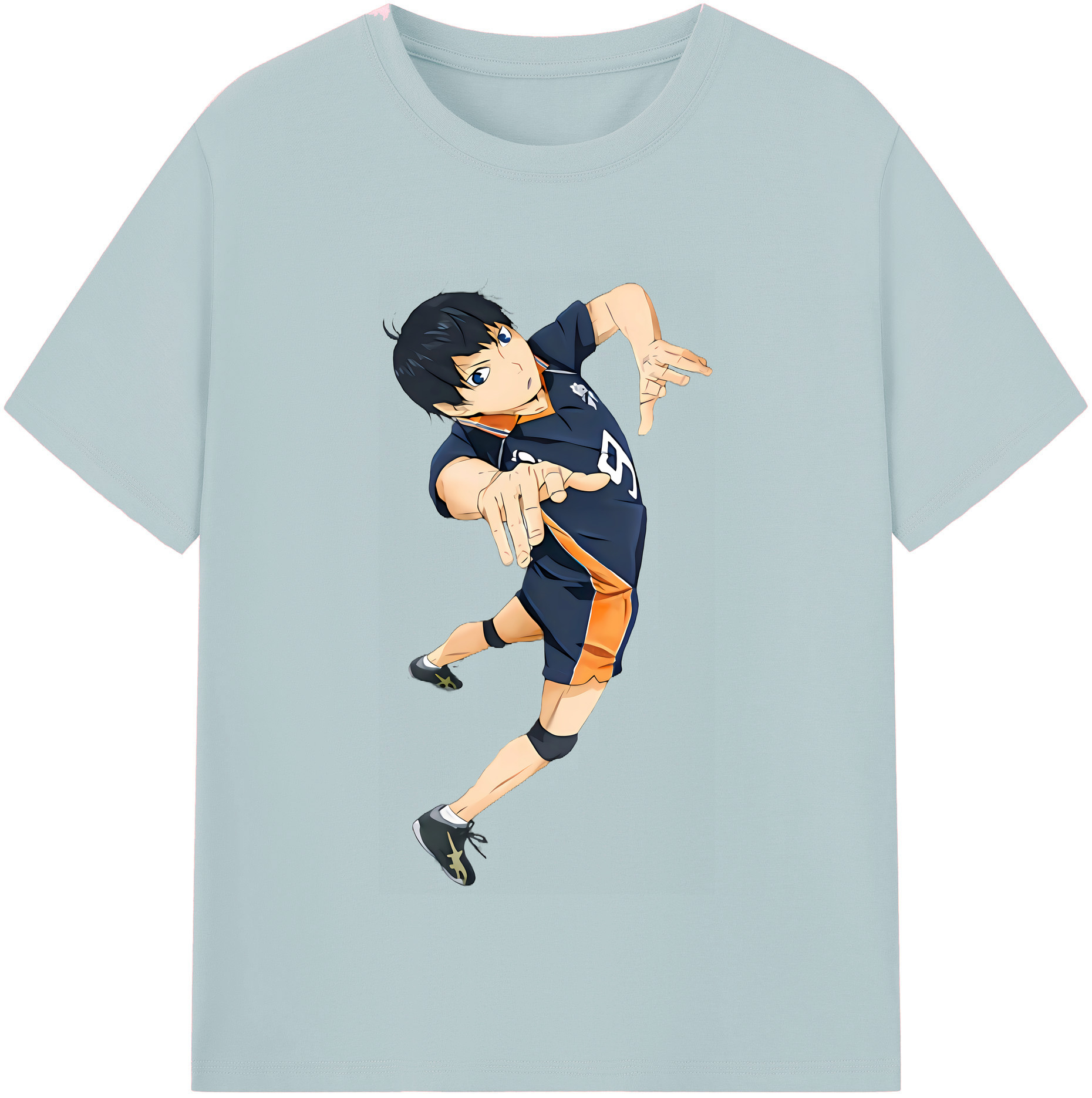 （画像用） ハイキュー!! Haikyu!! 綿100％半袖Tシャツ（フロントプリント）